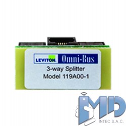 HUB de 3 vías omni-bus LEVITON 119A00-1