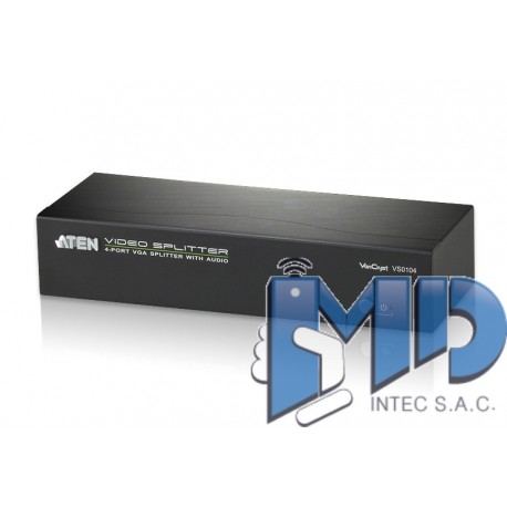 VS0104 - Distribuidor VGA/Audio de 4 puertos (450 MHz)