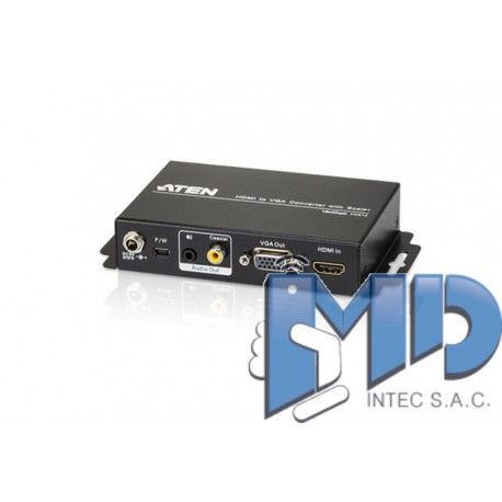 VC812 - Convertidor HDMI a VGA/Audio con escalador