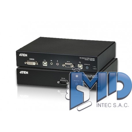 CE690 - Alargador KVM óptico DVI USB (1920 x 1200 a 20km)