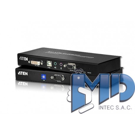 CE600 - Alargador KVM Cat 5 DVI USB (1024 x 768 a 60 m)