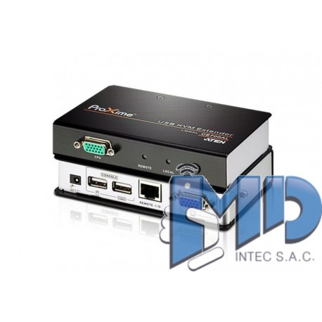 CE700A - Alargador KVM Cat 5 VGA USB (1280 x 1024 a 150 m)